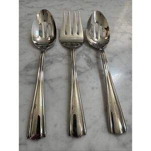 Elana by Hampton Silversmiths 18/10 Stainless Serving Pieces Lot Of 3